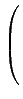 $\displaystyle \left(\vphantom{
 \begin{array}{cc}
 7 & 16   
 3 & 7   
 \end{array} }\right.$